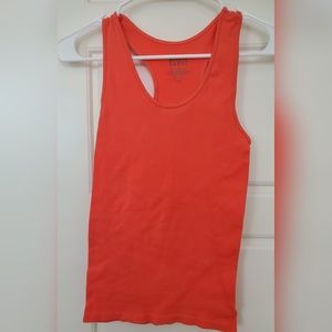 'Big Flirt' tank in orange